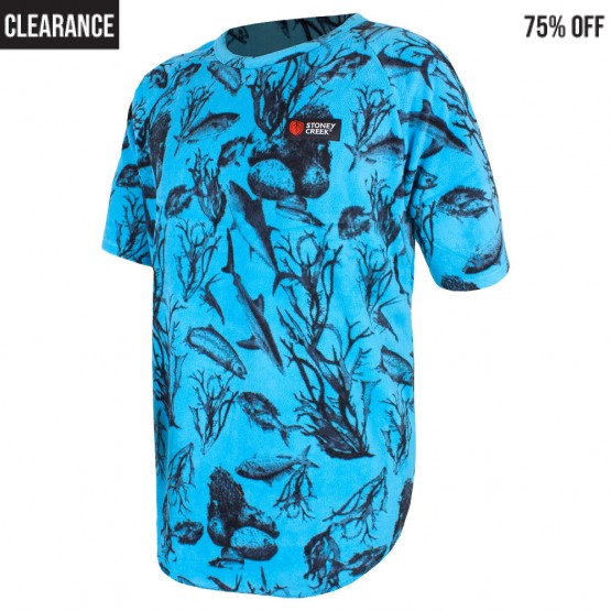 Men's Bushlite Tee Fish Camo